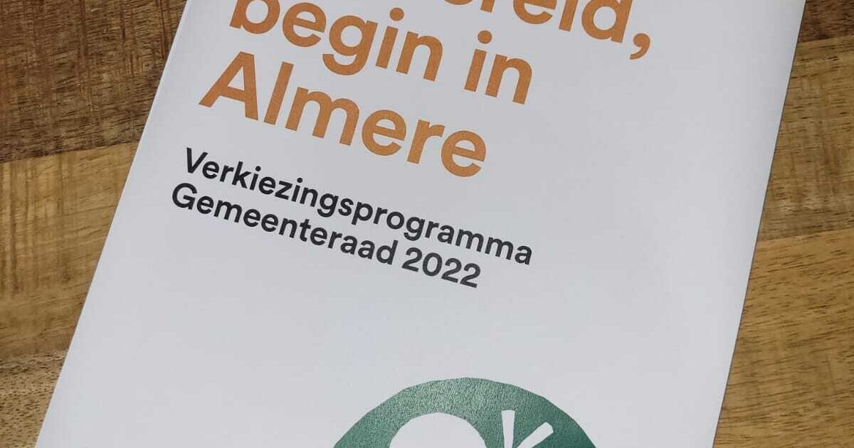 Presentatie verkiezingsprogramma GR22 Nieuws Partij voor de Dieren Presentatie verkiezingsprogramma GR22 Nieuws Partij voor de Dieren