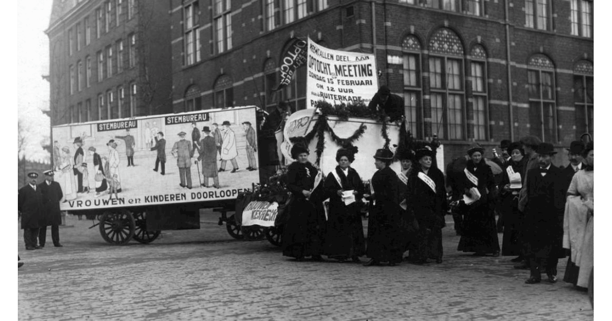 Ode aan 100 jaar vrouwenkiesrecht | Nieuws | Partij voor de Dieren